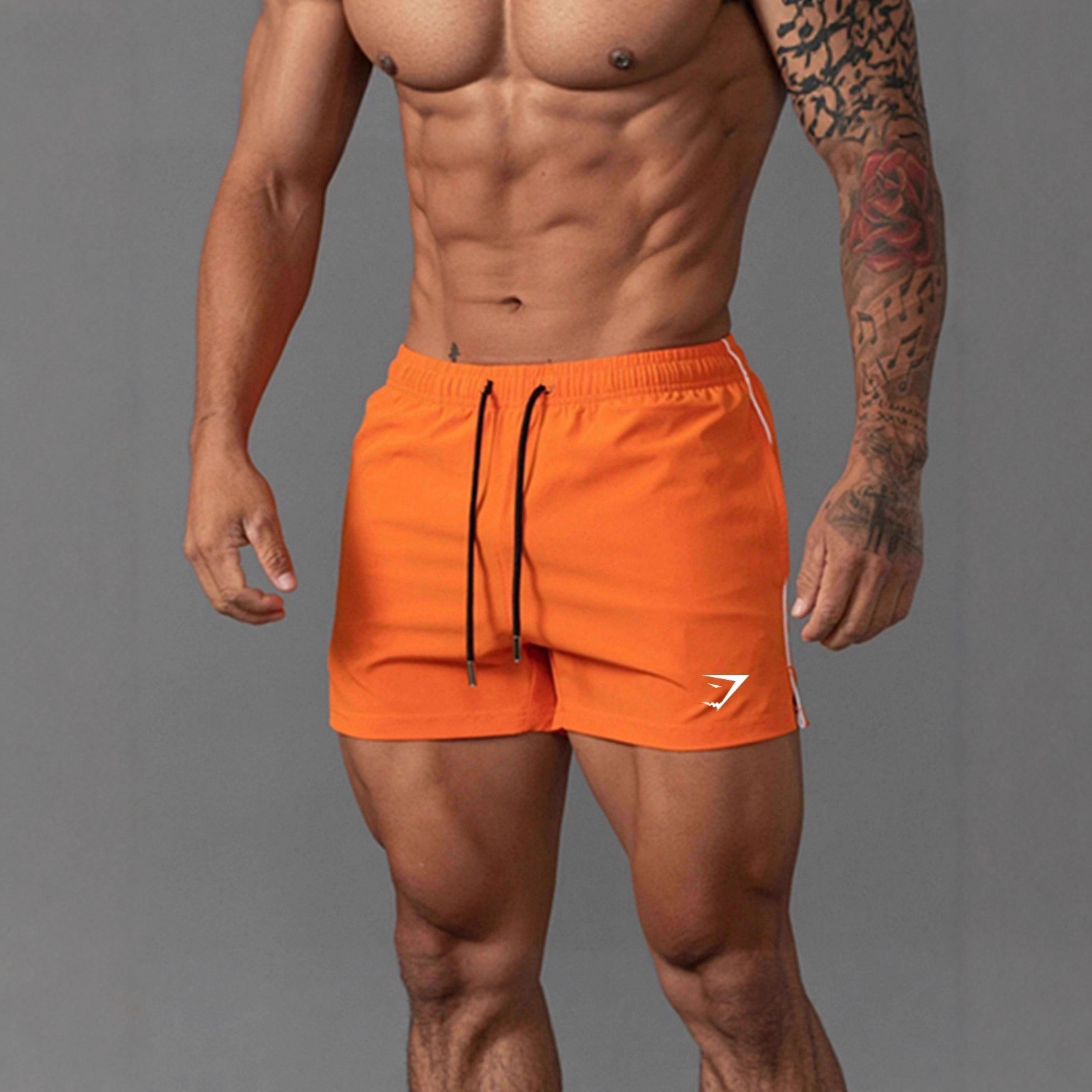 GYMSHARK短裤男夏速干运动健身裤薄款休闲跑步透气训练裤