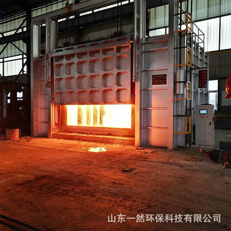 商河天然气台车炉 蓄热式天然气台车炉 天然气锻造加热炉多少钱