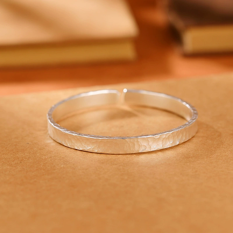 Retro design universal silver bracelet, trend of season