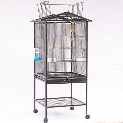 Factory Direct Supply Home Metal Bird Cage Wholesale, Ornamental Bird Villa, Parrot Cage, Iron Wire Pet Cage Wholesale