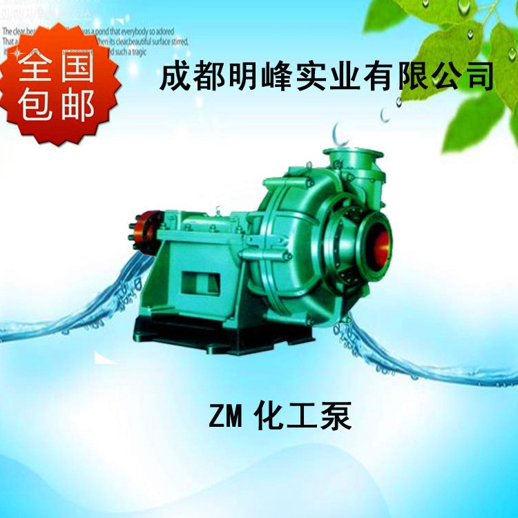 抽沙吸砂泵大型100ZM卧式渣浆泵4/3耐磨泥浆泵矿用22kw8寸6寸煤场