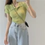 别致夏季小众法式针织衫