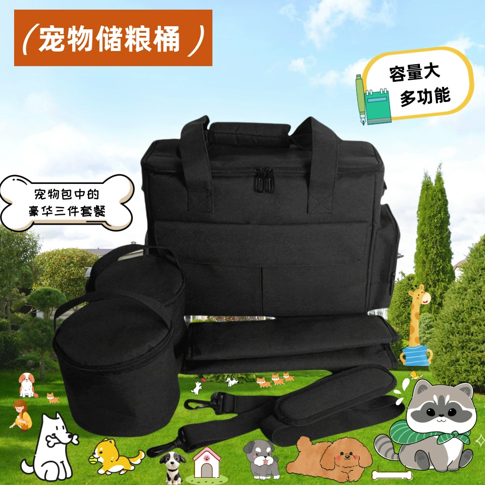 Спотовые сумки для кошек и собак выходят с сумками для хранения домашних животных