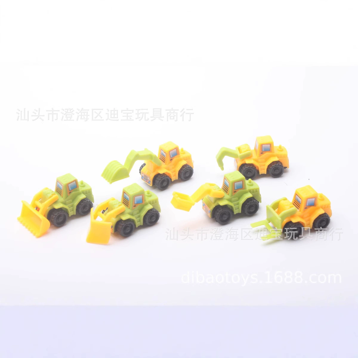 3cm собранных строительных машин, игрушка-гашапон в подарок (50 м)