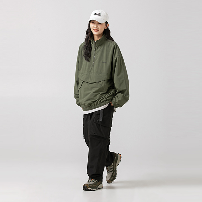 AUGRAW Mountain Multi Bag ohlapne delovne hlače unisex casual hlače 2023 nove moške delovne hlače_voghion.com