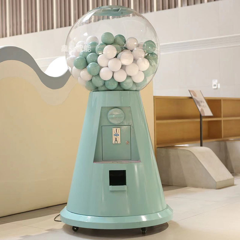 Máquina de gashapon de celebridades de Internet nueva máquina de regalo de cápsulas de código de escaneo de monedas comerciales máquina de bolas de accesorios de drenaje de eventos de centros comerciales a gran escala