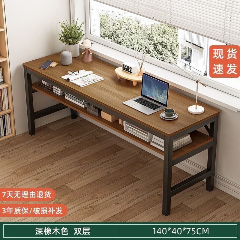 [사각튜브] 더블 레이어 브러시드 블랙오크 컬러 140*40cm