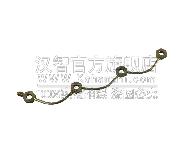 32A61-04100 tubo de retorno de boquilla de inyector de carretilla elevadora para piezas de motor Mitsubishi S4S tubo de retorno de inyector