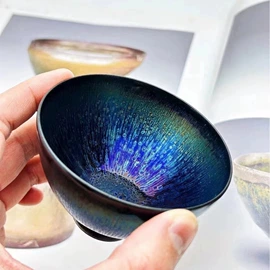 建盏;茶杯;茶具套装