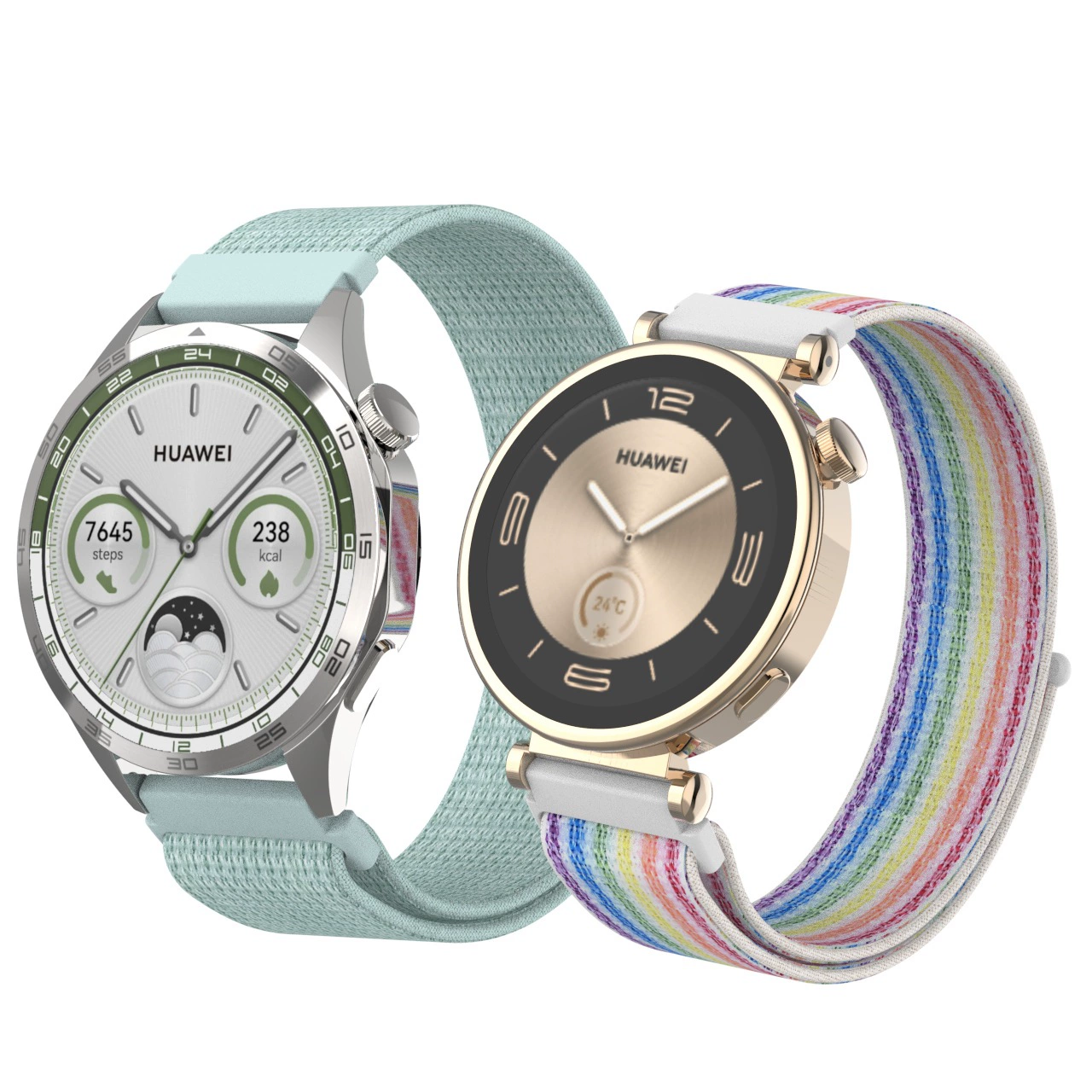 Подходит ремешок Huawei watchgt4 46mmgt4 официальная та же нейлоновая петля, стильный, лёгкий и удобный