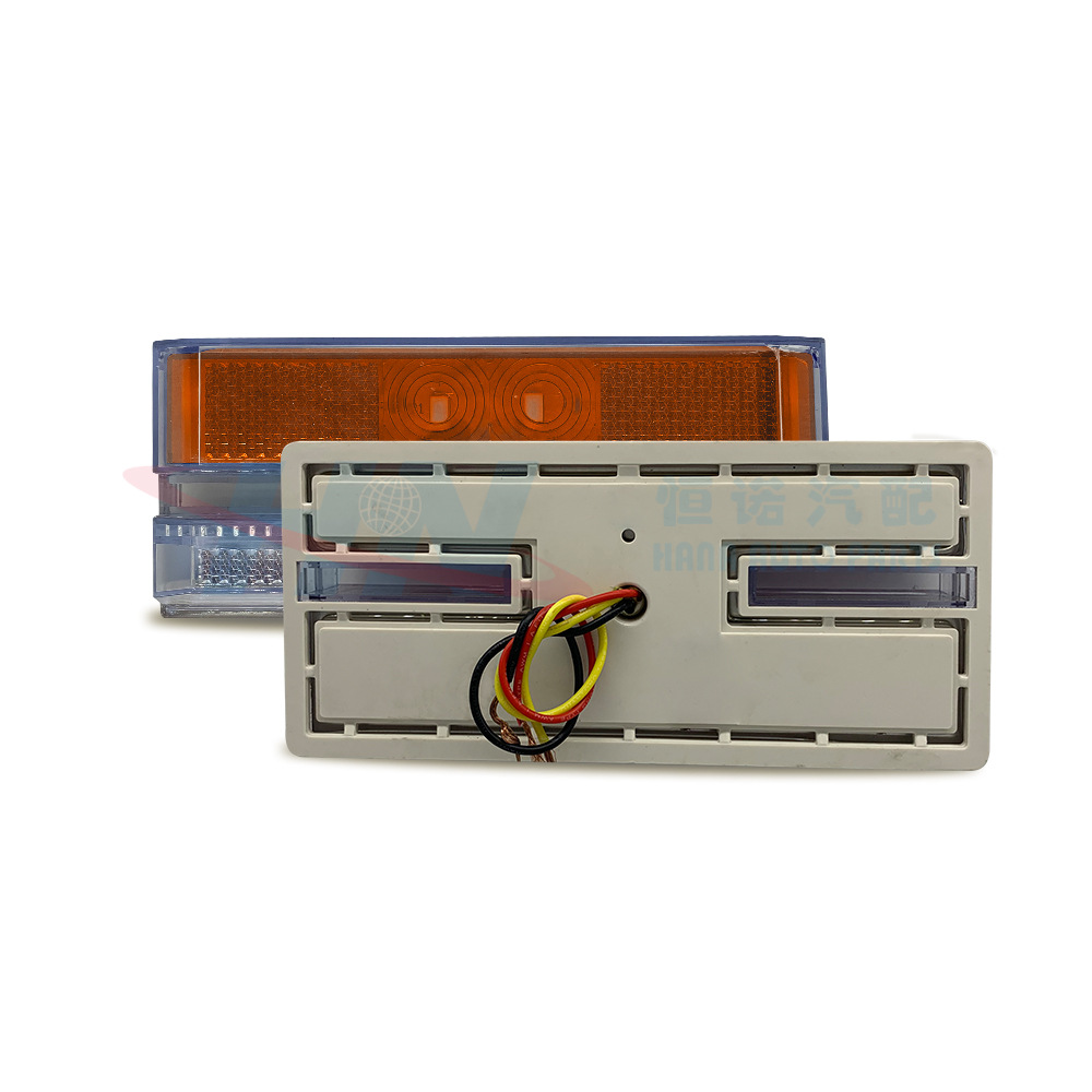 Nueva luz lateral del remolque del camión 24V LED luz lateral de la cintura del remolque del camión