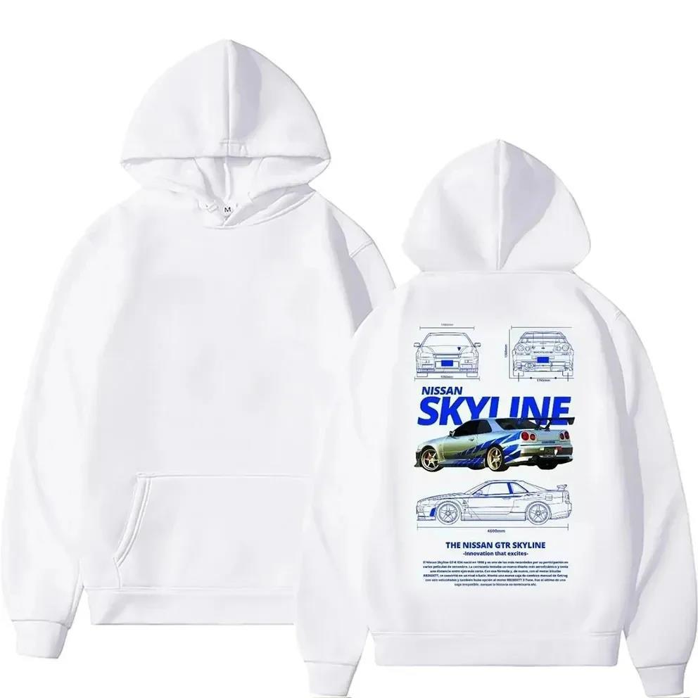 Casual Cotton Classic Fashion Design Car Letter Hoodies