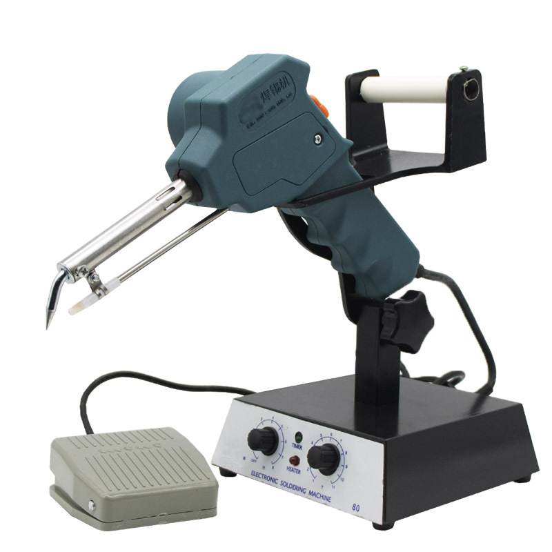 80W脚踏开关自动送锡焊锡机(NL80) 耐利澳