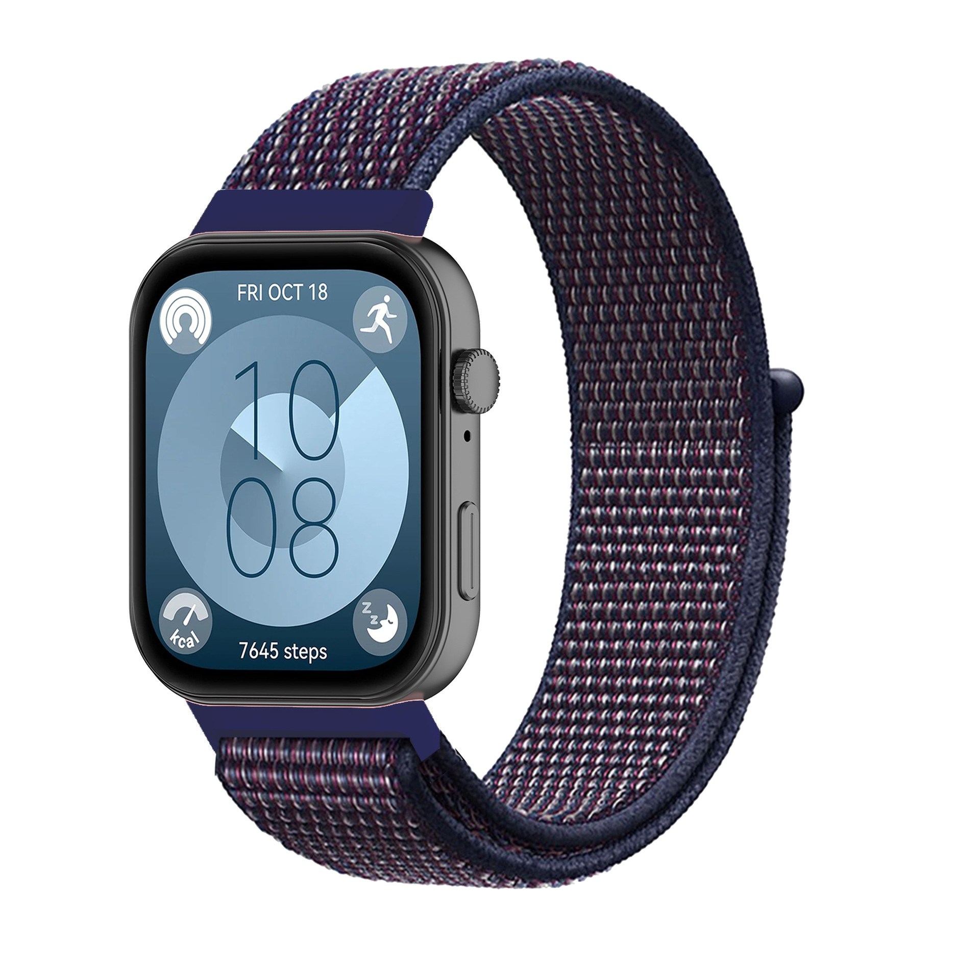 Compatible with Huawei watch Fit 3/4 band Velcro nylon loop band and Huawei Fit4 Pro band undefined