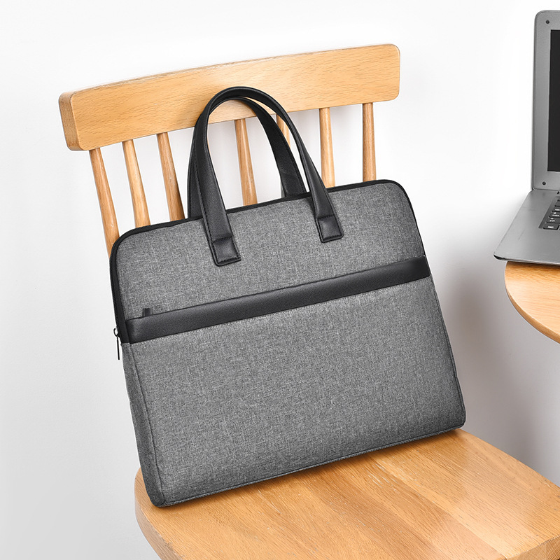 2024 nuevos hombres maletín ligero viaje de negocios portátil bolso de gran capacidad de archivos bolsa de ordenador portátil de cercanías