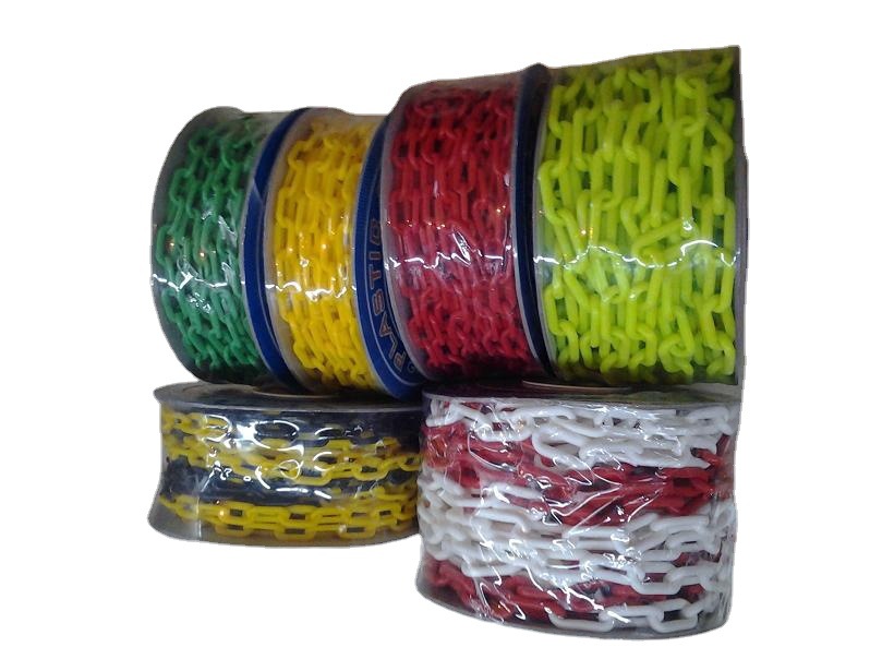 6MM/7MM/8MM塑料链条 可盘装 散装,长度按需,多色 厂家直销