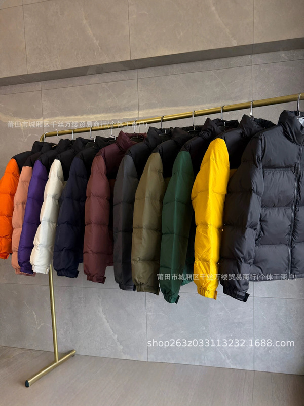 Cross-border North Home 1996 New Model 700 Fill Power TNF Winter American Version Men's and Women's Trendy Down Jacket Casual Versatile Coat Cross-border North Home 1996 New Model 700 Fill Power TNF Winter American Version Men's and Women's Trendy Down Jacket Casual Versatile Coat