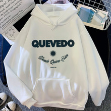 Quevedo hoodie printed design athleisure soft fabric modern