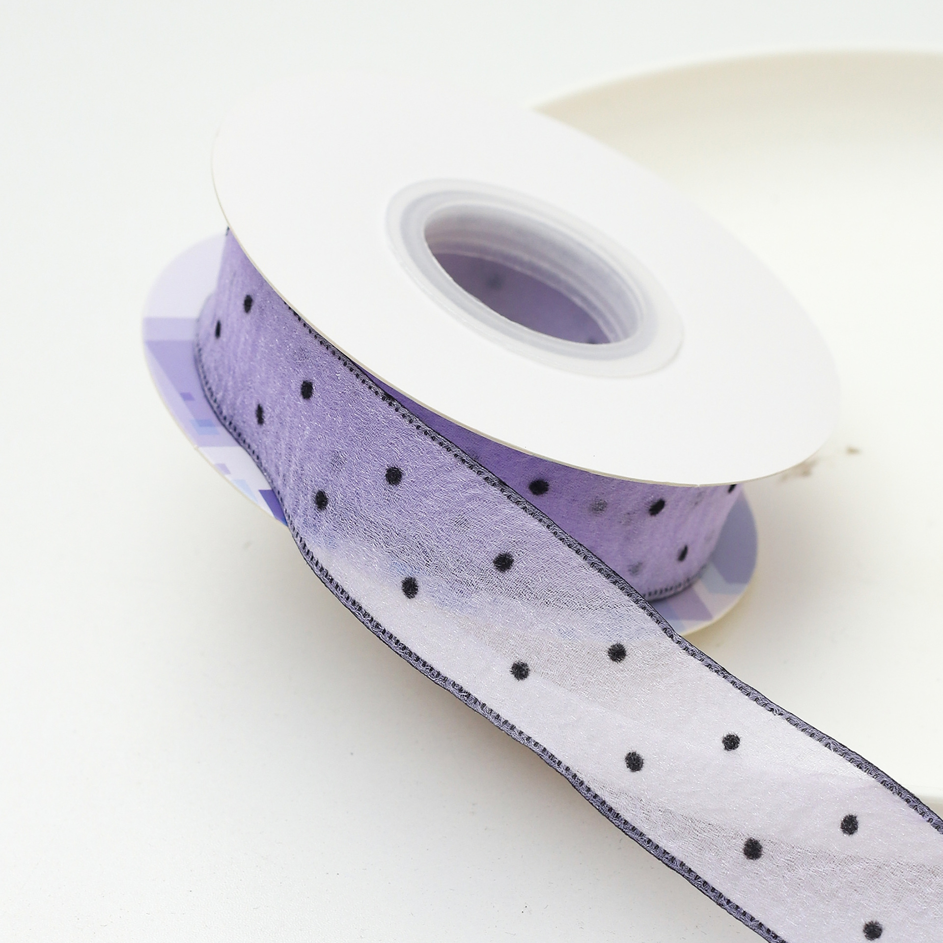 Siete colores, primavera, punto, malla, cinta, ramo, embalaje, hilo, flores, flores, cinta, material de bricolaje hecho a mano, embalaje