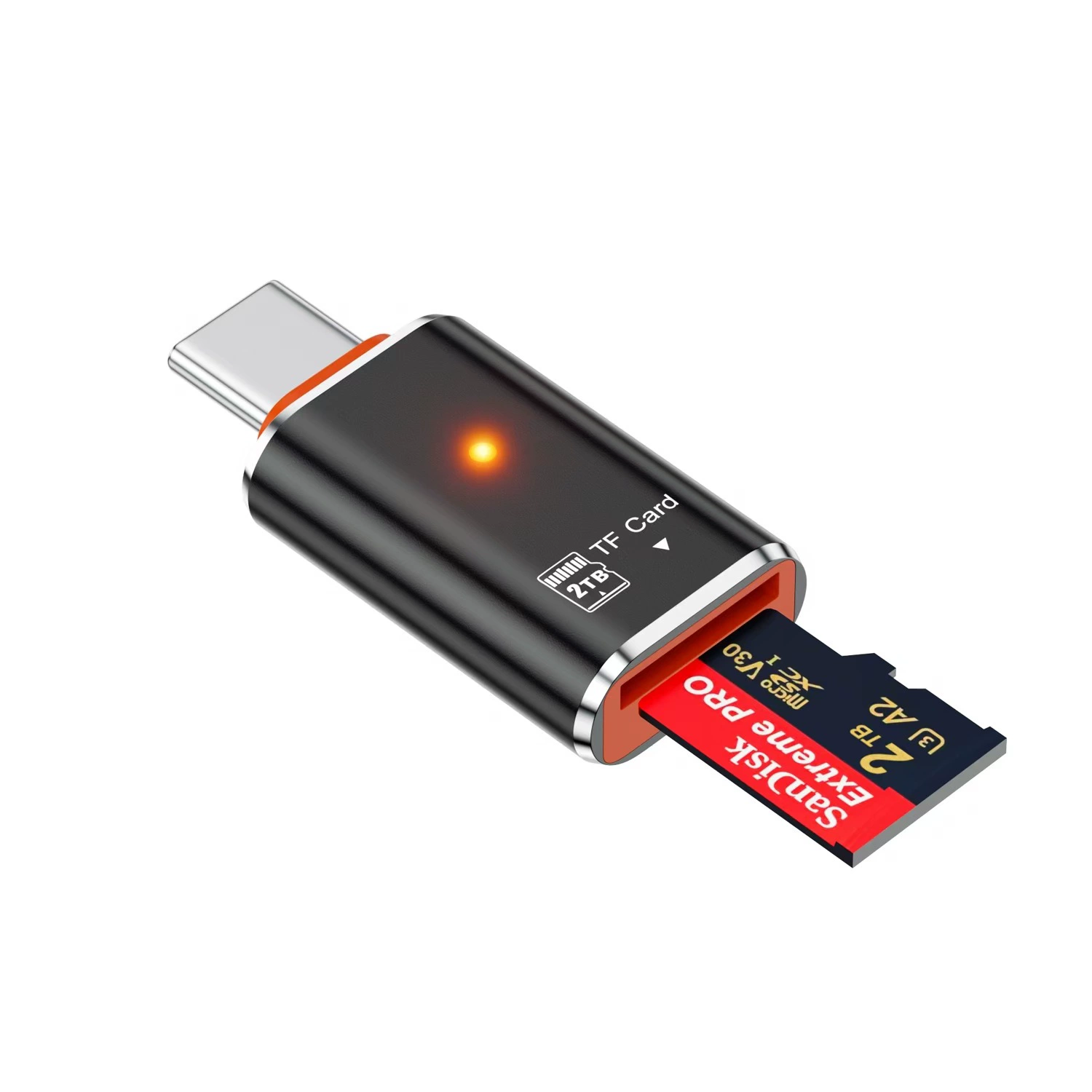  Applicable to Huawei type interface Apple 15TF card reader Metal OTG memory card 2TBTF card reader