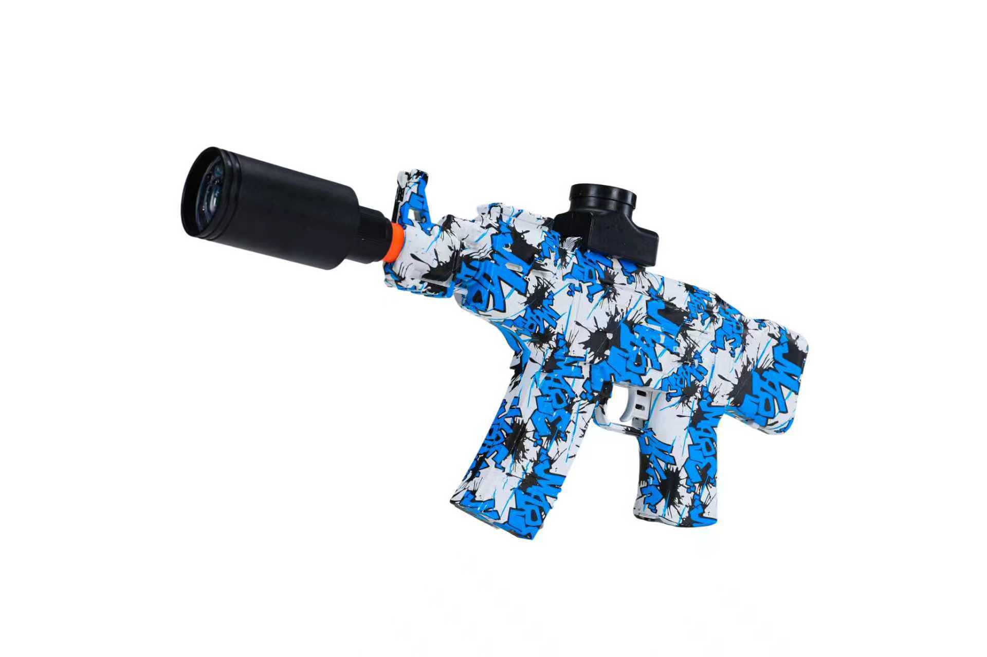 Pistola de cristal especial para AK juguete infantil con rango de disparo eléctrico de precisión juguete de agua para niños con bala suave