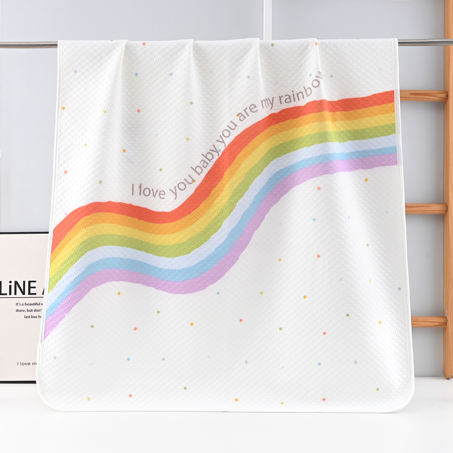 Washable Baby Diaper Pad, Large Size Diaper Pad, Waterproof and Breathable, Newborn Leak-Proof Baby Diaper Pad