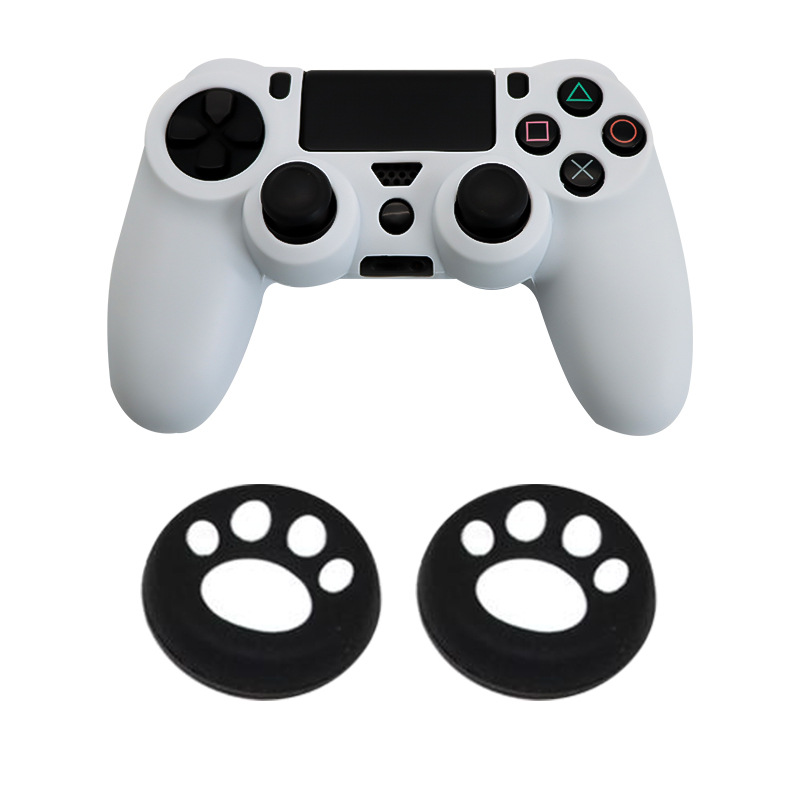 PS4 funda de silicona PS4 mango funda protectora obtener 2 Cat Claw Rocker tapas de forma gratuita