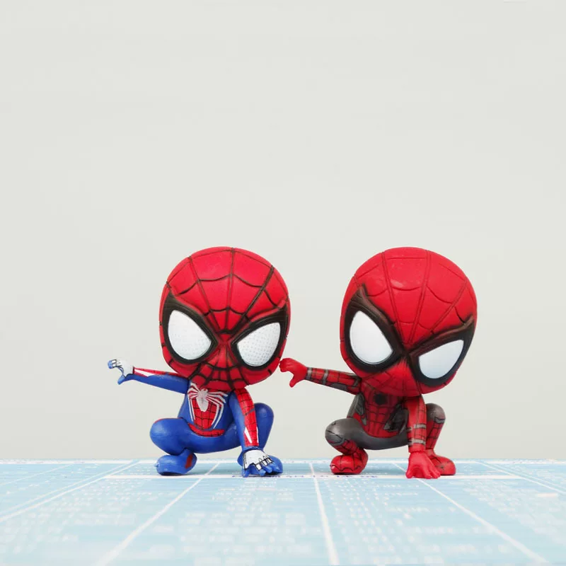Cartoon cute doll plastic, table minifigure, accessory, spider