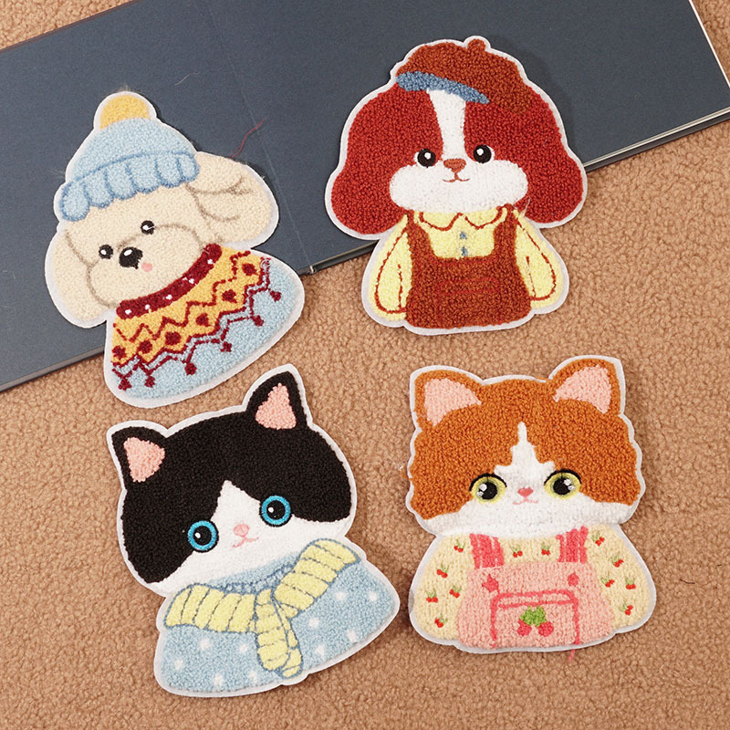 High-End Towel Embroidered Cartoon Kidsren's Clothing Patch Stickers Decorative Stickers Fashion Embroidered Cloth Stickers Large Autumn and Winter Embroidered Stickers High-End Towel Embroidered Cartoon Kidsren's Clothing Patch Stickers Decorative Stickers Fashion Embroidered Cloth Stickers Large Autumn and Winter Embroidered Stickers