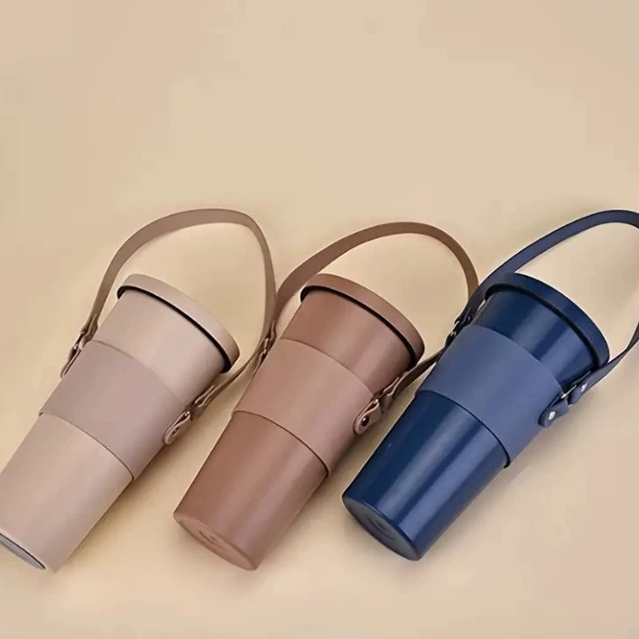 Новый продукт для шоппинга pu Кожаный кофе молочный чай теплоизоляционный чашка портативный кофе молочный чай кожаный ручной мешок