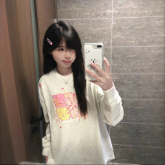 纯棉美式复古烟花刺绣贴布长袖t恤女秋季新款宽松显瘦打底上衣潮