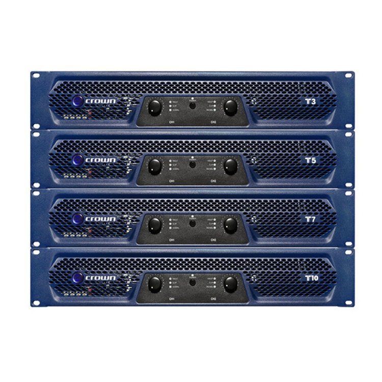 CROWN T7 演出大功率AV功放 后级专业设备 1000W高性能