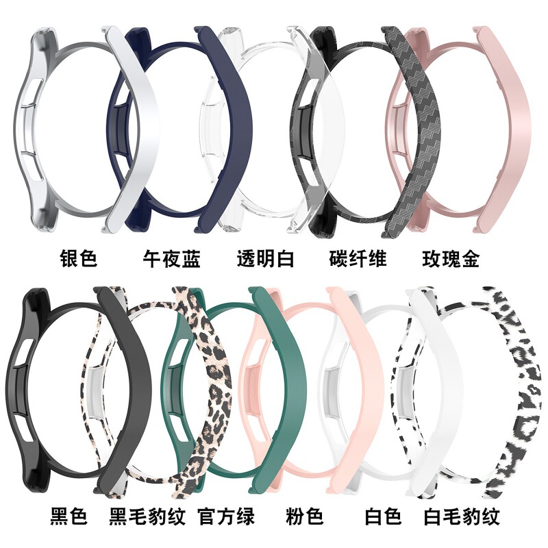 For Samsung galaxy Watch 4 classic Printed Half Bag Case 42/46mm Hollow Out PC Case For Samsung galaxy Watch 4 classic Printed Half Bag Case 42/46mm Hollow Out PC Case
