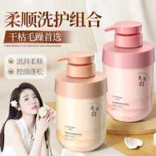 多肽角蛋白修护毛躁干枯洗发水控油蓬松去屑柔顺洗头膏露厂家批发