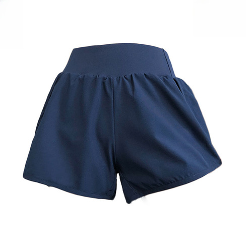 Relaxed and Comfortable Yoga Shorts for Women - Summer Thin Training, Fitness, Running, Non-Slip, Breathable, Quick-Drying Wide Leg Pants