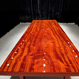 Африканский Хуанхуали, большая доска, чайный стол из цельного дерева, Бахуа, большая доска из черного дерева, офисная большая доска, стол босса, современный простой обеденный стол