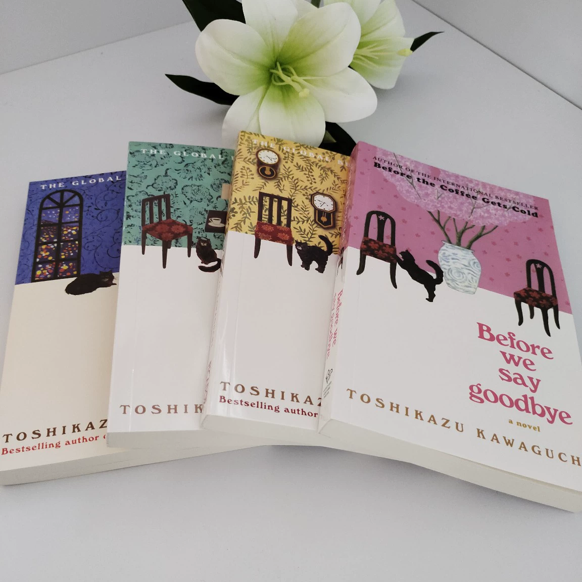 Комплект книг (Toshikazu Kawaguchi) Before We Say Goodbye / Before the Coffee Gets Cold — 4 тома на английском