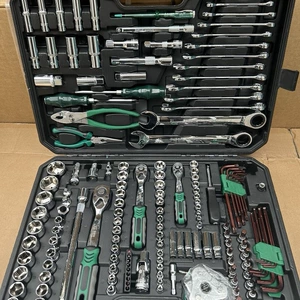 European Quality 216-Piece Auto Repair Tool Set Socket Wrench Combination Car Repair Kit Complete Wrench Set
