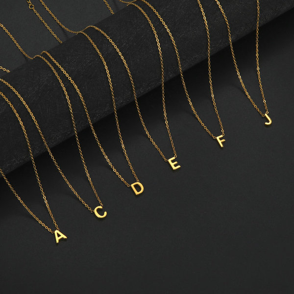 Pendant with letters