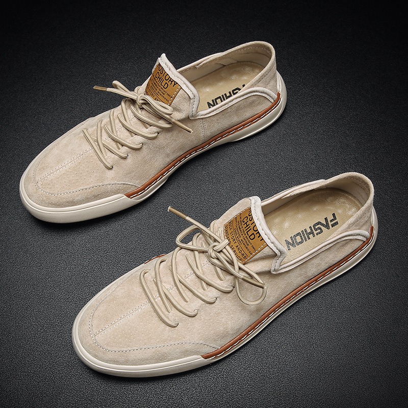 Zapatos de hombre 2023 nuevos zapatos de cuero de viaje de otoño zapatos casuales deportivos para hombres zapatos de moda para hombres zapatos de tablero de piel de cerdo