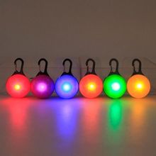 支持混批 圆形LED发光狗吊坠发光狗牌宠物吊饰 狗狗闪光吊牌 现货