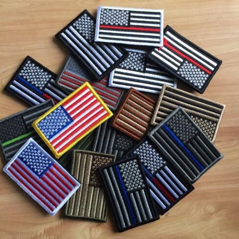 Outdoor embroidery label glue flag embroidery beauty embroidery badge embroidery seal hot selling cloth patch emblem cross-border goods Velcro