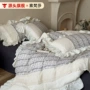 法式蕾丝碎花复古被套