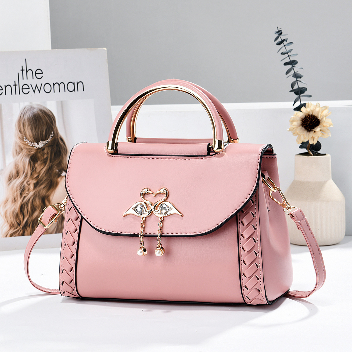 Bolso de moda ocio 2026 nuevo estilo versátil tendencia de hombro de viaje bolso de mujer temperamento de viaje