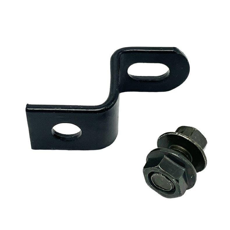 Electric Scooter Rack Connection Iron Plate Conversion Piece Screw Connection Buckle Rear Rack Iron Plate Expansion Z-Shaped Angle Bracket