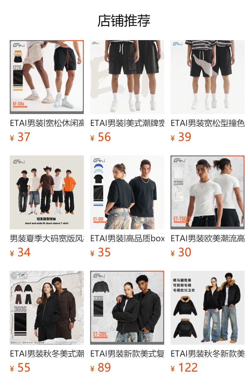 预览状态下无法点击,发布后,可点击跳转到对应的商品页面