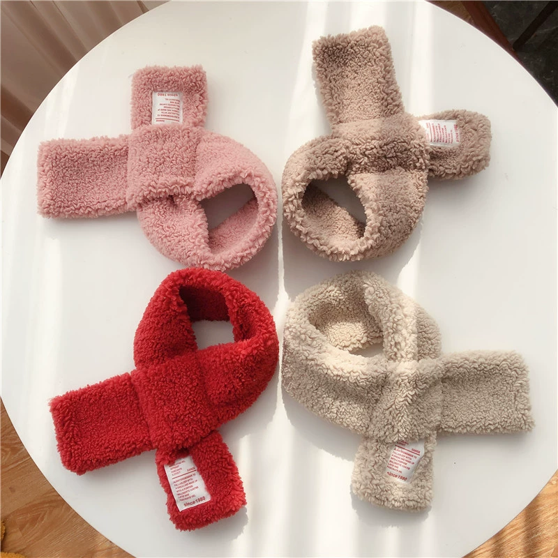 Демисезонные милые детские тёплые шарфы для мужчин и женщин, девочки, 2020, корейский стиль