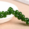 Jiuya Crystal Crystal Green Chaya semi -finished Taiwan Jasper Sanzhu DIY Beads Narclerus Manufacturers Direct Sales