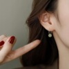 Advanced earrings, light luxury style, high-quality style