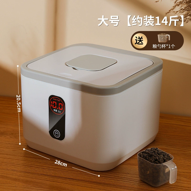 Бочка для хранения зерна для домашних животных Японский простой герметичный корм для собак Бочка для корма для кошек Большой Емкости Для Хранения закусок Герметичные емкости Оптовая продажа